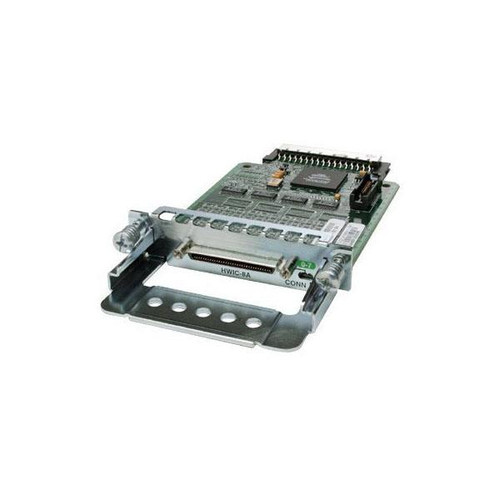 HWIC-8A= Cisco 8-Port Async High-Speed WAN Interface Card 8 x Asynchronous Serial WAN HWIC (Refurbished)