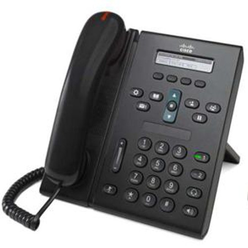 CP-6921-CL-K9= Cisco Unified Ip Phone 6921 Charcoal Slimline Handset (Refurbished)