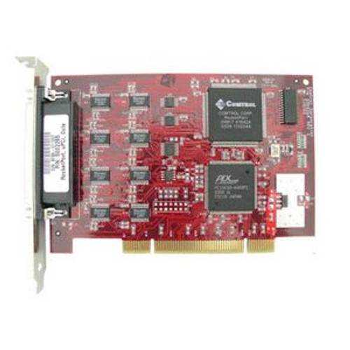 99343-8 Comtrol RocketPort Universal PCI Quad DB25 Multiport Serial Adapter 4 x DB-25 Male RS-232 Serial Via Cable Plug-in Card (Refurbished)