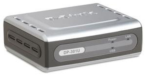 DP301UE D-Link 1-port Fast Ethernet Print Server Usb (Refurbished)