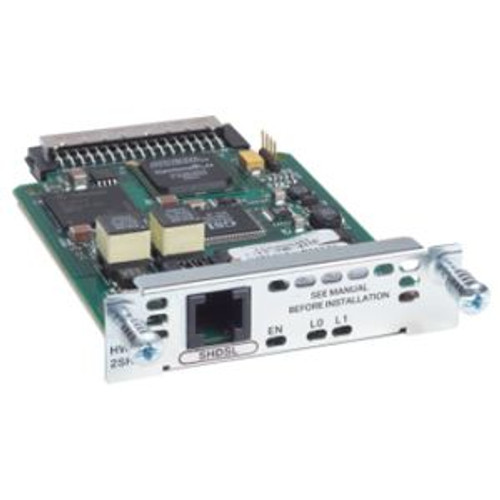 HWIC-2SHDSL= Cisco HWIC-2SHDSL 2-Pair DSL High-Speed WAN Interface Card 1 x G.SHDSL WAN (Refurbished)