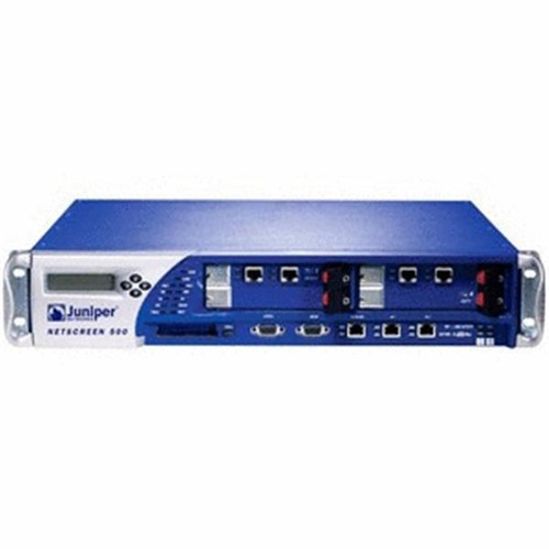 NS-500-FE2-AC Juniper Netscreen 500 With Dual 10/100 Modules And Ac Power (Refurbished)