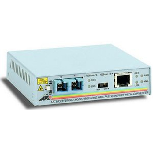 AT-MC103LH-10 Allied Telesis 100Base-TX To 100Base-FX/sc Sm 40km Media Convrt