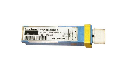 SMFIR-1-155-SFP Cisco SMFIR-1-155-SFP Single-Mode Fiber FRU Module 1 x OC-3c/STM-1 SFP (Refurbished)