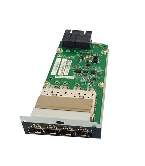 EX-UM-4SFP Juniper 4-Ports Gigabit Ethernet SFP (mini-GBIC) Uplink Expansion Module (Refurbished)