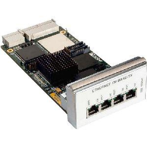 PB-4FE-TX Juniper 4-Ports 100Base-TX Fast Ethernet PIC Interface Module (Refurbished)