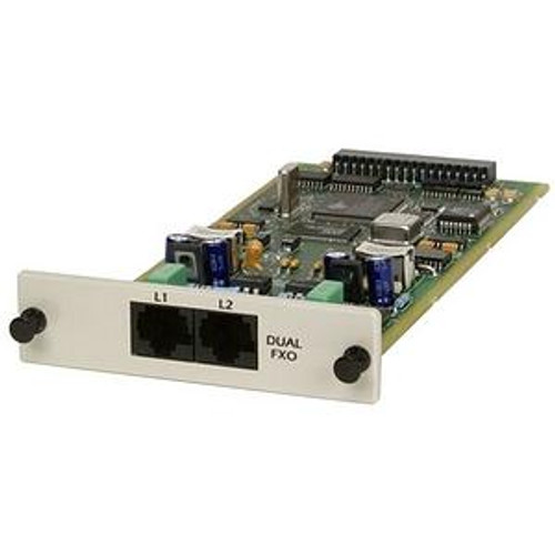 1202187L1 Adtran Dual Port FXO Voice Module 2 x FXO Voice Module (Refurbished)