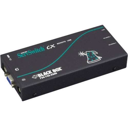 KV04AU-REM Black Box ServSwitch CX Uno USB Remote Access Module with Audio