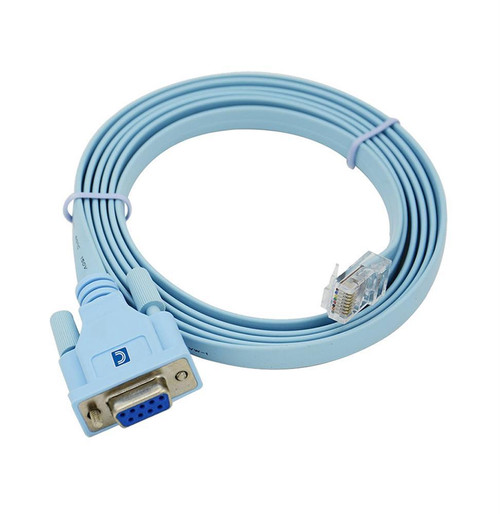 ACS-DSBUASYN= Cisco Catalyst Switch Cable RJ-45 Male Network, DB-9 Female Serial (Refurbished)
