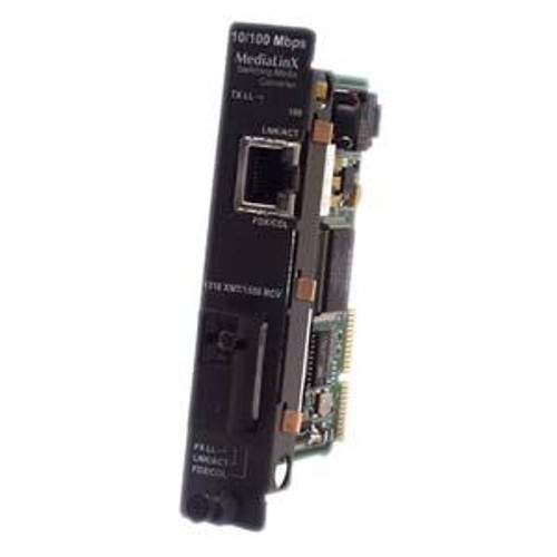 856-11916 IMC iMcV-MediaLinX Fast Ethernet Media Conversion Module 1 x SC , 1 x RJ-45 100Base-FX, 10/100Base-TX Internal 40 km