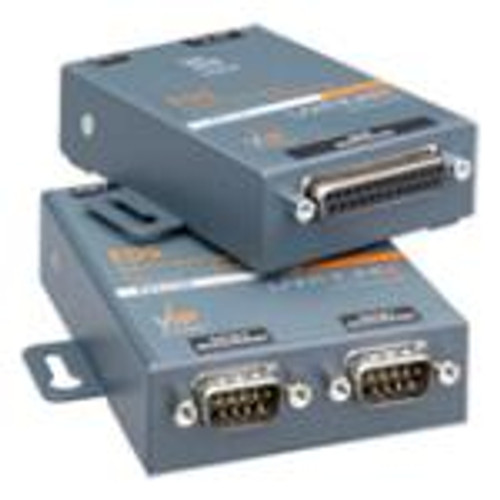 ED2100002-01 Lantronix EDS2100 2-Port Secure Device Server 2 x DB-9 Serial, 1 x RJ-45 10/100Base-TX Network