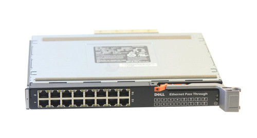 0WF740 Dell PowerEdge M1000E 16-Port Ethernet Pass Through Module