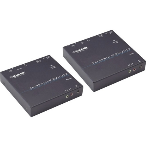 ACS261A-SM Black Box ServSwitch DVI-D USB KVM-over-Fiber Extender Single-Mode