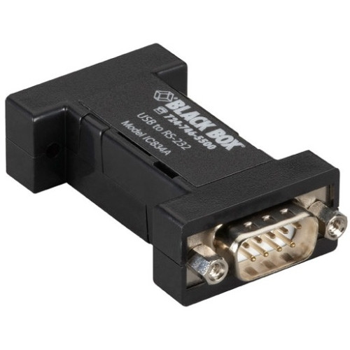 IC834A Black Box NIB-DB9 Mini Converter (USB to Serial) RS-232 (DB9)