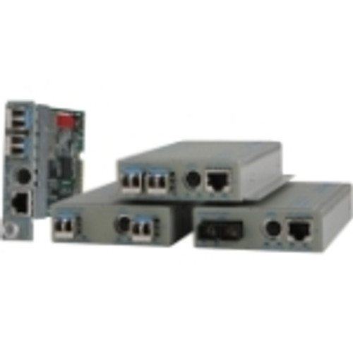 8939P-0 Omnitron Systems iConverter GM3 Media Converter 1 x Network (RJ-45) 10/100/1000Base-T, 1000Base-X 1 x Expansion Slots 1 x SFP Slots Internal