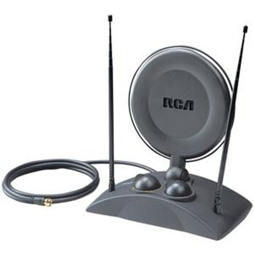 ANT1250 RCA High-Power Amplified Indoor TV Antenna 45 dB