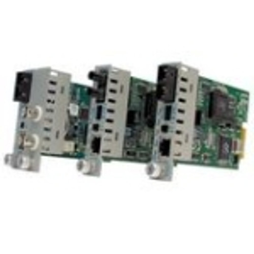 8723-3 Omnitron Systems iConverter T1/E1 Manageable Media Converter 1 x RJ-48 , 1 x SC Duplex , 2 x BNC T1/E1