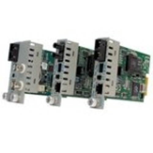 8727-1 Omnitron Systems iConverter T1/E1 Manageable Media Converter 1 x RJ-48 , 1 x LC , 2 x BNC T1/E1