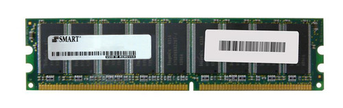 06P4053-A Smart Modular 256MB PC2700 DDR-333MHz ECC Unbuffered CL2.5 184-Pin DIMM Memory Module