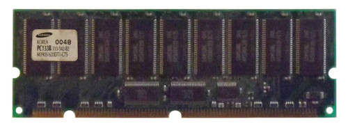 10K0019-PE Edge Memory 128MB PC133 133MHz ECC Registered CL3 168-Pin DIMM Memory Module