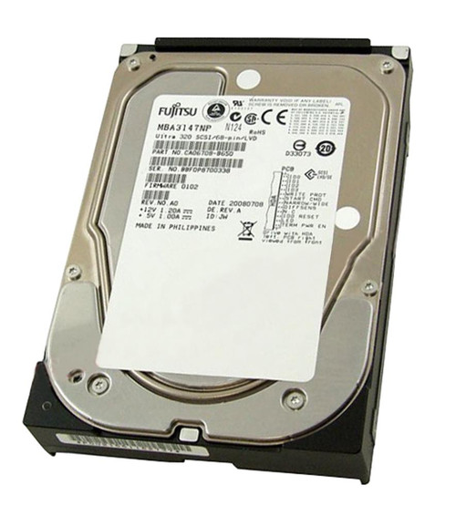 MBA3147NP Fujitsu Enterprise 147GB 15000RPM Ultra-320 SCSI 68-Pin 8MB Cache 3.5-inch Internal Hard Drive