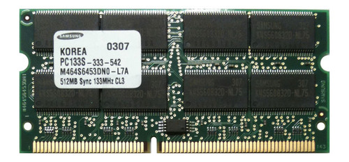 19K4656PE Edge Memory 512MB PC133 SDRAM 133MHz Non-ECC Unbuffered SoDIMM 144-pin Memory Module
