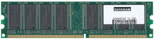 24475 Dataram 256MB PC2100 DDR-266MHz non-ECC Unbuffered CL2.5 184-Pin DIMM 2.5V Memory Module