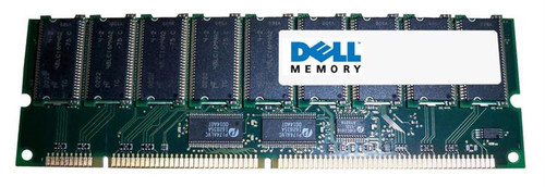 256MBPC133R Dell 256MB PC133 133MHz non-ECC Unbuffered CL3 168-Pin DIMM Memory Module 256MB