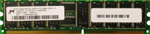 287496B21PE Edge Memory 512MB PC2100 DDR-266MHz Registered ECC CL2.5 184-Pin DIMM 2.5V Memory Module For Compaq Server ProLiant ML310 ML350 G3