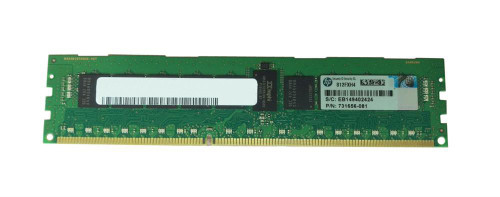 2P-731656-081 2-Power 8GB PC3-12800 DDR3-1600MHz ECC Registered CL11 240-Pin DIMM 1.35V Low Voltage Single Rank Memory Module