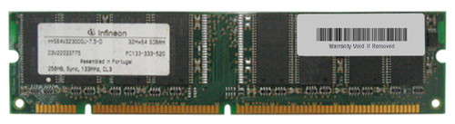 311-7005-PE Edge 256MB PC133 133MHz non-ECC Unbuffered CL3 168-Pin DIMM Memory Module