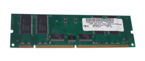 33L3320-06 IBM 128MB PC133 133MHz ECC Registered CL3 168-Pin DIMM Memory Module