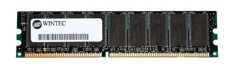 35945584-L Wintec 512MB PC3200 DDR-400MHz Registered ECC CL3 184-Pin DIMM 2.5V Memory Module