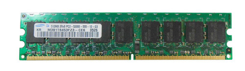 36P3344-PE Edge Memory 512MB PC2-5300 DDR2-667MHz non-ECC Unbuffered CL5 240-Pin DIMM Dual Rank Memory Module