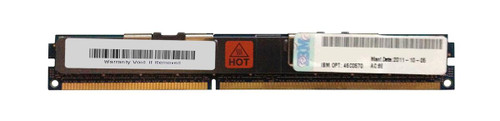 46C0570 IBM 8GB PC3-8500 DDR3-1066MHz ECC Registered CL7 240-Pin DIMM 1.35V Low Voltage Very Low Profile (VLP) Quad Rank Memory Module