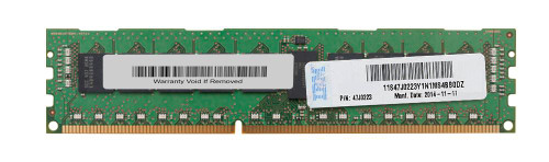 47J0223 IBM 8GB PC3-14900 DDR3-1866MHz ECC Registered CL13 240-Pin DIMM Dual Rank Memory Module