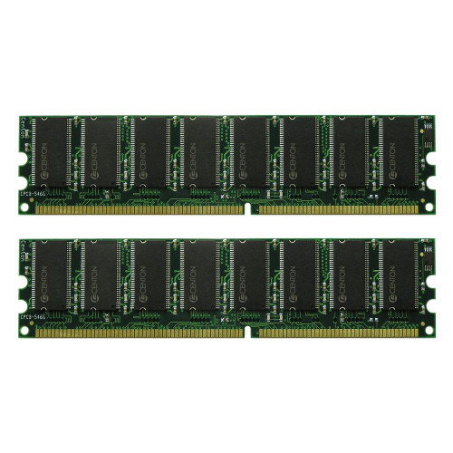 512MBPCKIT3200APL Centon 512MB Kit (2 X 256MB) PC3200 DDR-400MHz non-ECC Unbuffered CL3 184-Pin DIMM Memory