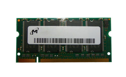590-502197 Micron 128MB PC2100 DDR-266MHz non-ECC Unbuffered CL2.5 200-Pin SoDimm Memory Module