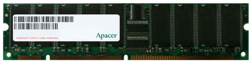 71.73351.114 Apacer 128MB PC133 133MHz ECC Unbuffered CL3 168-Pin DIMM Memory Module