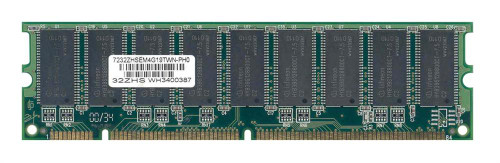 7232ZHSEM4G19TWN-PH0 PNY 256MB PC133 133MHz ECC Unbuffered CL3 168-Pin DIMM Memory Module