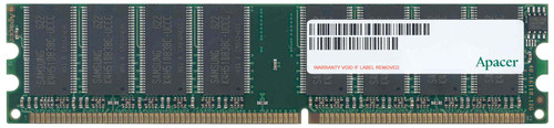 77.10303.11E Apacer 128MB PC2100 DDR-266MHz non-ECC Unbuffered CL2.5 184-Pin DIMM 2.5V Memory Module