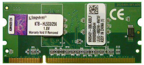 9905401-006.A00LF Kingston 256MB DDR2 16bit non-ECC Unbuffered 144-Pin Memory Module for Brother Printers