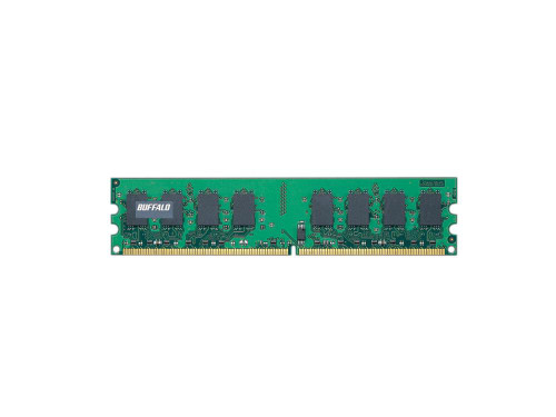 A2U533-512M Buffalo TechWorks 512MB PC2-4200 DDR2-533MHz non-ECC Unbuffered CL4 240-Pin DIMM Memory Module