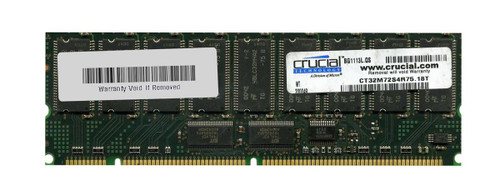 AA18C32R72-PC133 Memory Upgrades 256MB PC133 133MHz ECC Registered CL3 168-Pin DIMM Memory Module