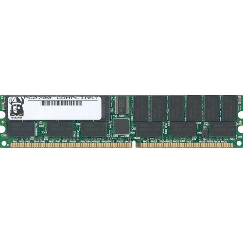 AB6472RDDR3 Viking 512MB PC2700 DDR-333MHz Registered ECC CL2.5 184-Pin DIMM 2.5V Memory Module