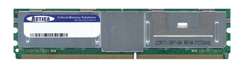 ACT512FR72J8F667S ACTICA 512MB PC2-5300 DDR2-667MHz ECC Fully Buffered CL5 240-Pin DIMM Single Rank Memory Module