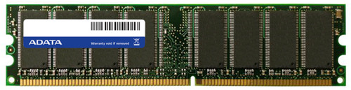 AD1266512MMU-64X8 ADATA 512MB PC2100 DDR-266MHz non-ECC Unbuffered CL2.5 184-Pin DIMM 2.5V Memory Module