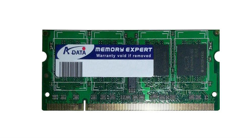 AD2800512MMS-32X16 ADATA 512MB PC2-6400 DDR2-800MHz non-ECC Unbuffered CL6 200-Pin SoDimm Single Rank Memory Module