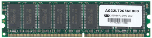 AG32L72C8SEB0S ATP 256MB PC2100 DDR-266MHz ECC Unbuffered CL2.5 184-Pin DIMM Memory Module