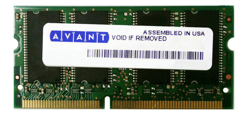 AVD6416U35A3100E0 Avant 128MB PC100 100MHz non-ECC Unbuffered CL3 144-Pin SoDimm Memory Module